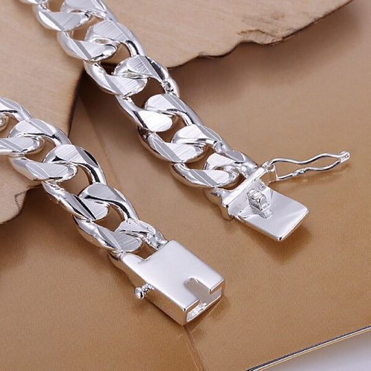 Pulsera Masculina Cubana 10mm