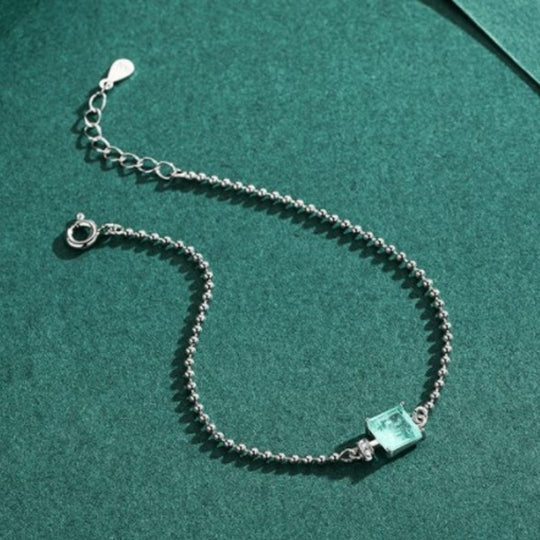 Pulsera Plata Turmalina Paraíba