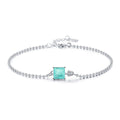 Pulsera Plata Turmalina Paraíba